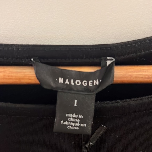 Black feather cocktail blouse - Picture 3 of 4